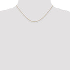 Leslie's 14K .8mm Round Cable Chain - Image 4