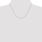 Leslie's 14K .8mm Round Cable Chain - Image 4