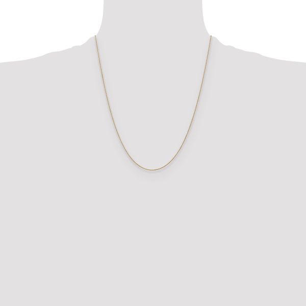 Leslie's 14K .8mm Round Cable Chain - Image 4