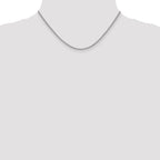 Leslie's 14K White Gold 2.1mm Spiga Chain - Image 4