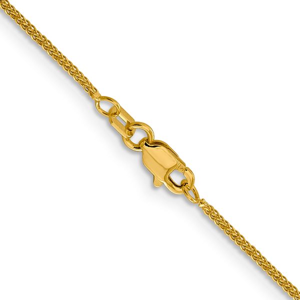 Leslie's 14K .8mm D/C Quadra Wheat Chain - Image 3