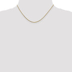 Leslie's 14K .8mm D/C Quadra Wheat Chain - Image 4