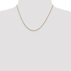Leslie's 14K .8mm D/C Quadra Wheat Chain - Image 4