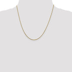Leslie's 14K .8mm D/C Quadra Wheat Chain - Image 4