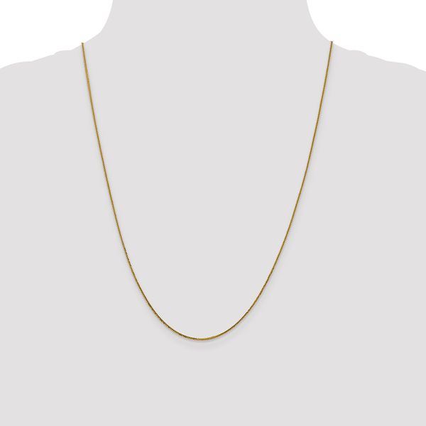 Leslie's 14K .8mm D/C Quadra Wheat Chain - Image 4