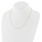 Leslie's 14K Adjustable 1mm Wheat Chain - Image 3
