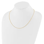 Leslie's 14K Adjustable 1mm Box Chain - Image 3