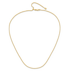 Leslie's 14K Adjustable 1.4mm Wheat Chain - Image 4