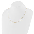 Leslie's 14K Adjustable 1.2mm Flat Cable Chain - Image 3