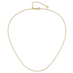 Leslie's 14K Adjustable 1.2mm Flat Cable Chain - Image 4