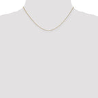 Leslie's 14K .5mm Baby Box with Lobster Clasp Chain - Image 4