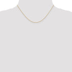 Leslie's 14K .8mm D/C Wheat Chain - Image 4