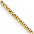 Leslie's 14K .8mm D/C Wheat Chain