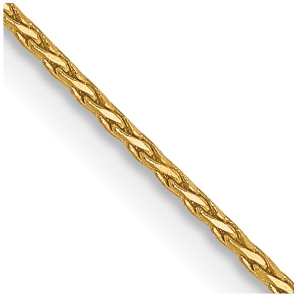 Leslie's 14K .8mm D/C Wheat Chain