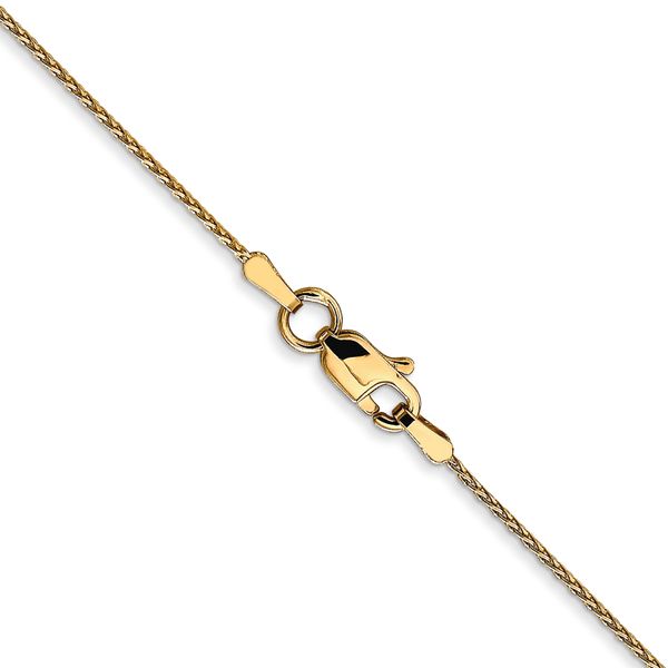 Leslie's 14K .8mm D/C Wheat Chain - Image 3