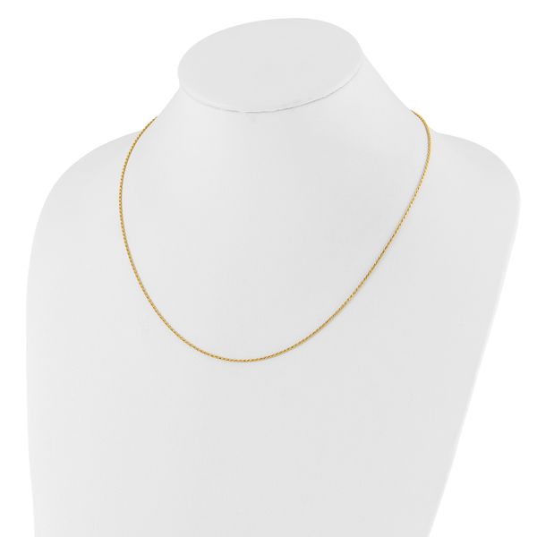 Leslie's 14K Adjustable 1.2mm D/C Rope Chain - Image 3
