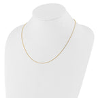 Leslie's 14K Adjustable .8mm Box Chain - Image 3