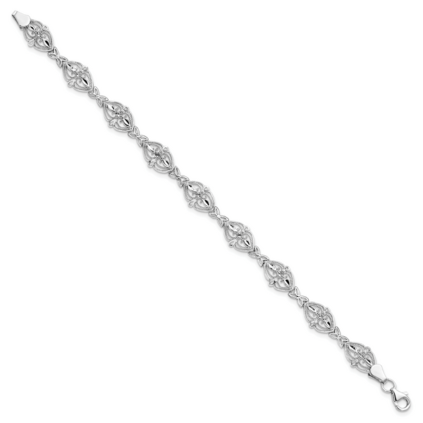 Leslie's 14K White Gold Bracelet - Image 2