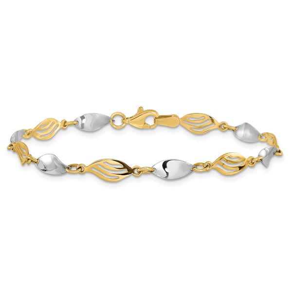 Leslie's 14K Two-tone Bracelet - Image 3