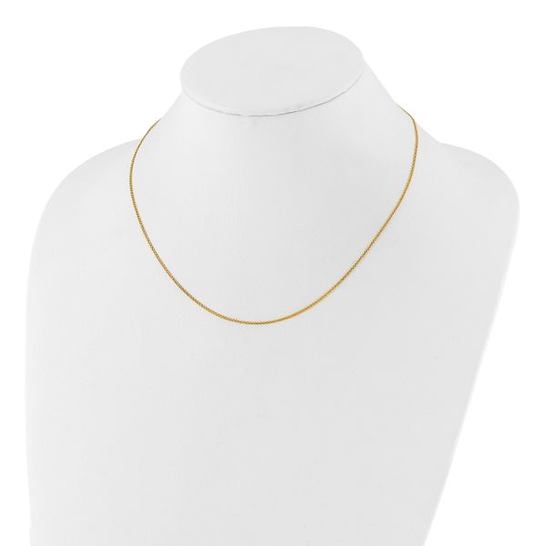 Leslie's 14K Adjustable 1.2 mm D/C Double Curb Chain - Image 3