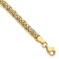 Leslie's 14K Polished Byzantine Bracelet