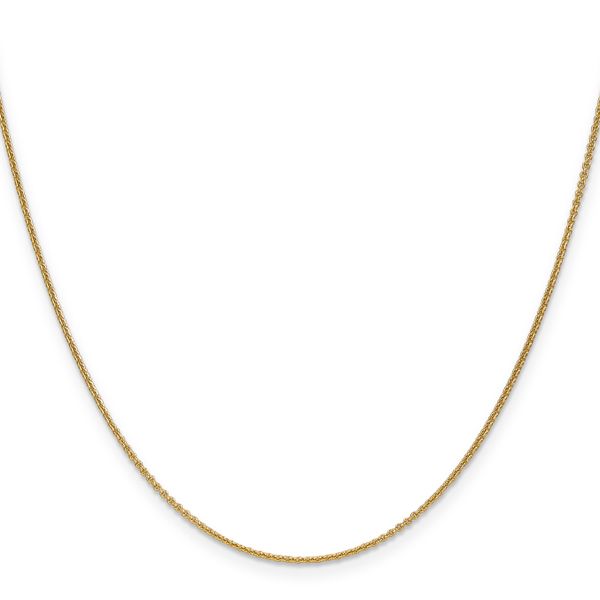 Leslie's 14K 1.1mm Round Cable Chain - Image 2