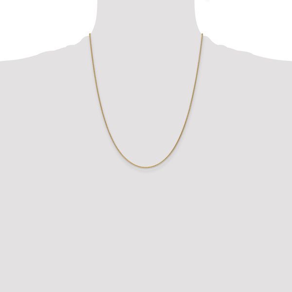 Leslie's 14K 1.1mm Round Cable Chain - Image 4