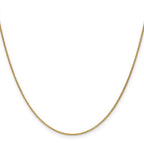 Leslie's 14K 1.1mm Round Cable Chain - Image 2