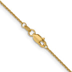 Leslie's 14K 1.1mm Round Cable Chain - Image 3