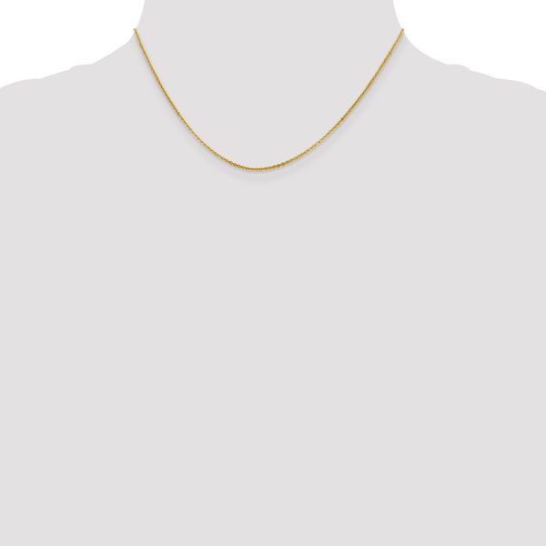 Leslie's 14K 1.4mm Flat Cable Chain - Image 4