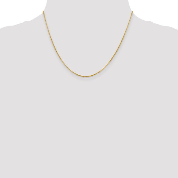 Leslie's 14K 1.4mm Flat Cable Chain - Image 4