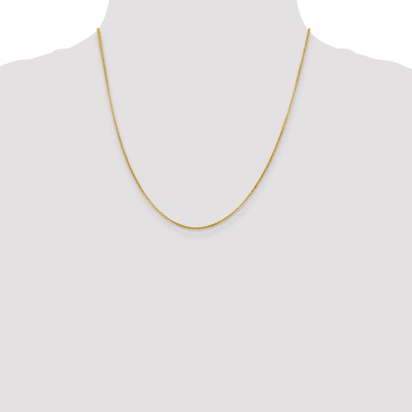 Leslie's 14K 1.4mm Flat Cable Chain - Image 4