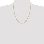 Leslie's 14K 1.4mm Flat Cable Chain - Image 4