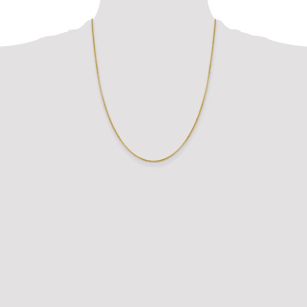 Leslie's 14K 1.4mm Flat Cable Chain - Image 4