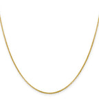 Leslie's 14K 1.4mm Flat Cable Chain - Image 2