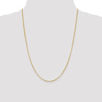 Leslie's 14K 1.4mm Flat Cable Chain - Image 4
