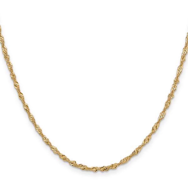 Leslie's 14K 1.9mm Singapore Chain - Image 2
