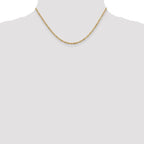 Leslie's 14K 1.9mm Singapore Chain - Image 4