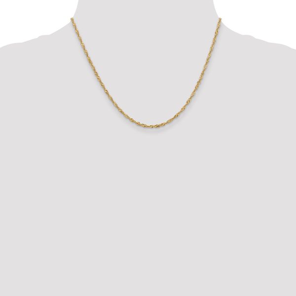 Leslie's 14K 1.9mm Singapore Chain - Image 4