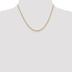 Leslie's 14K 1.9mm Singapore Chain - Image 4