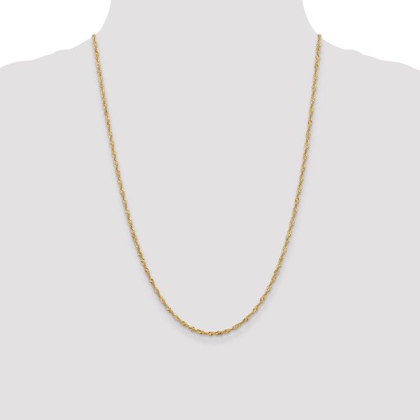 Leslie's 14K 1.9mm Singapore Chain - Image 4