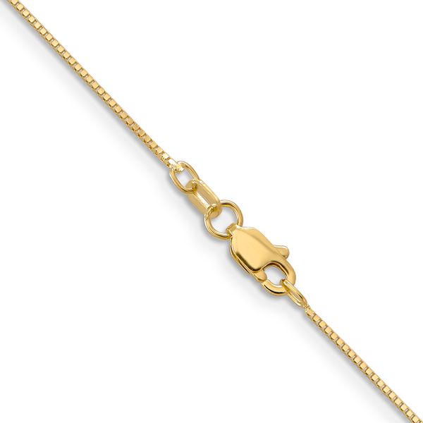 Leslie's 14K .8mm Box with Lobster Clasp Chain - Image 3
