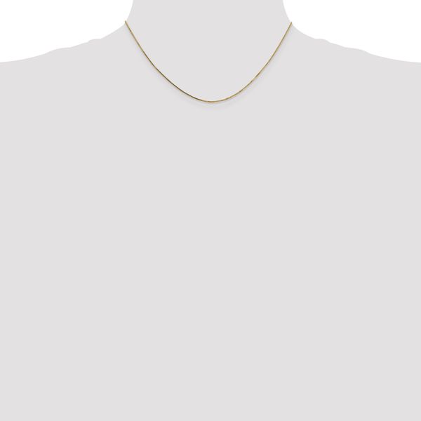 Leslie's 14K .8mm Box with Lobster Clasp Chain - Image 4