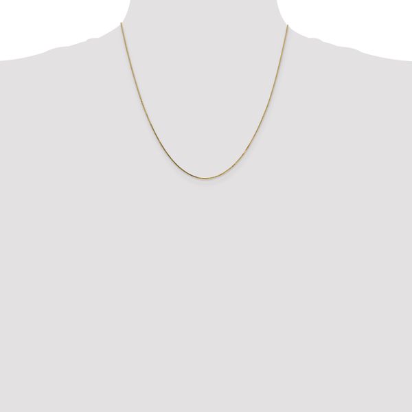 Leslie's 14K .8mm Box with Lobster Clasp Chain - Image 4