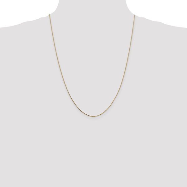 Leslie's 14K .8mm Box with Lobster Clasp Chain - Image 4