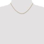 Leslie's 14K 1.3mm Singapore Chain - Image 4