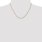 Leslie's 14K 1.3mm Singapore Chain - Image 4