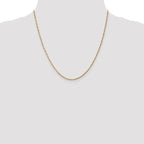 Leslie's 14K 1.3mm Singapore Chain - Image 4