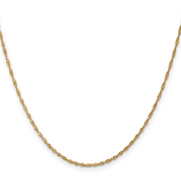 Leslie's 14K 1.3mm Singapore Chain - Image 2