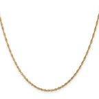 Leslie's 14K 1.3mm Singapore Chain - Image 2